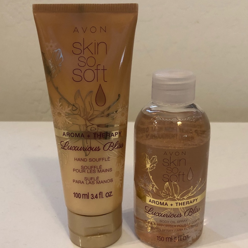 Avon Skin So Soft Aroma Therapy Luxurious Bliss